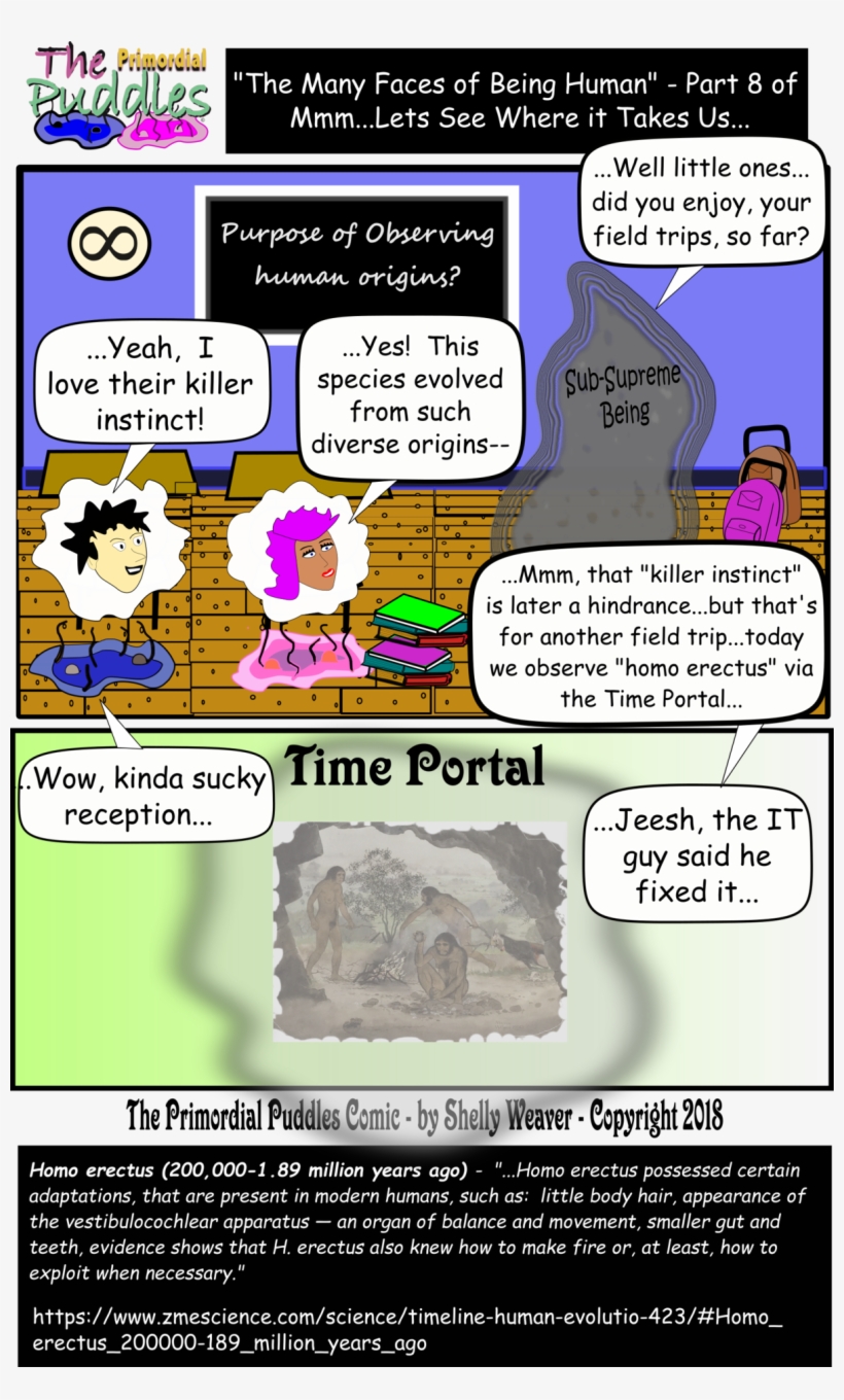 The Primordial Puddles Comic The Little Puddles And - Comics, transparent png