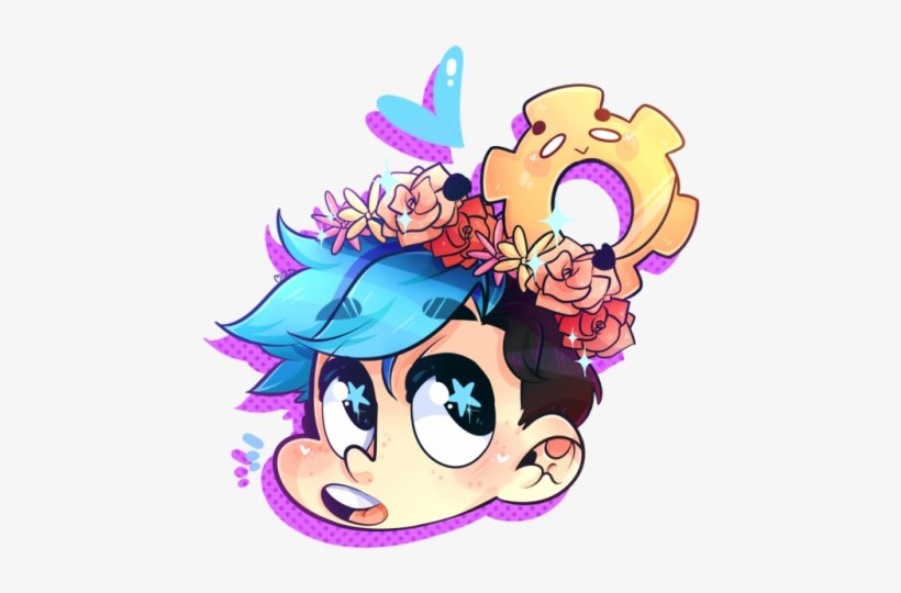 An Adorable Blue Boi Made During The Livestream Last - Crankgameplays Logo, transparent png