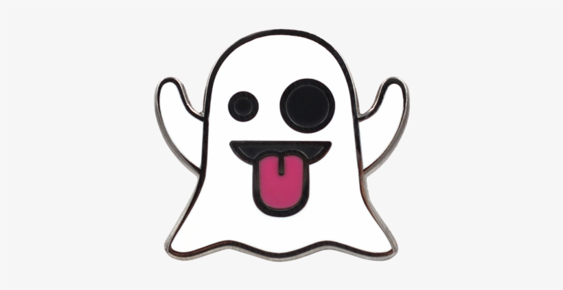 Ghost Emoji Pin - Ghost Emoji Pin – Enamel Pin For Your Life, transparent png