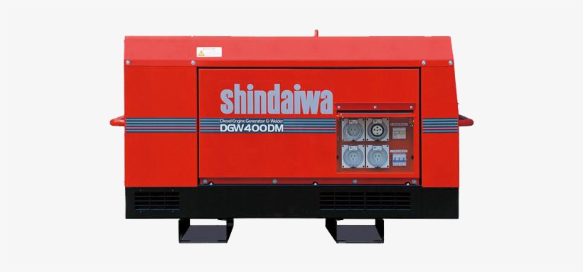 Shindaiwa Generator/welder Mine Spec 400amp Gedgw400dm - Machine, transparent png