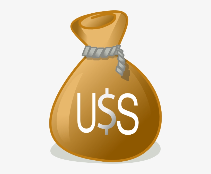 Small - Money Bag Vector Png, transparent png