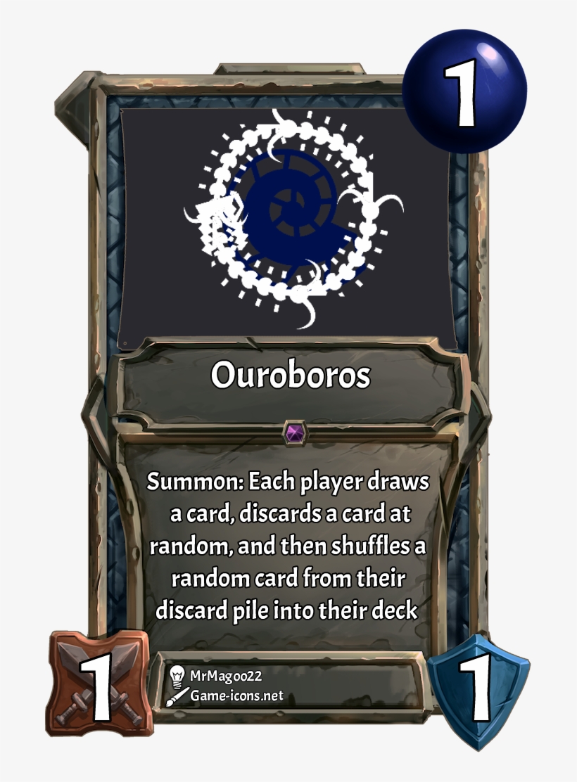 [card] Ouroboros - Blood, transparent png