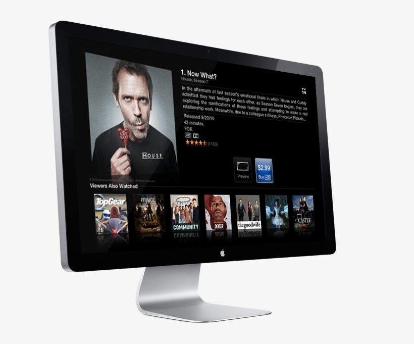 He Also Expects That An Apple Tv Set Would Include - Apple Lcd Tv Price, transparent png