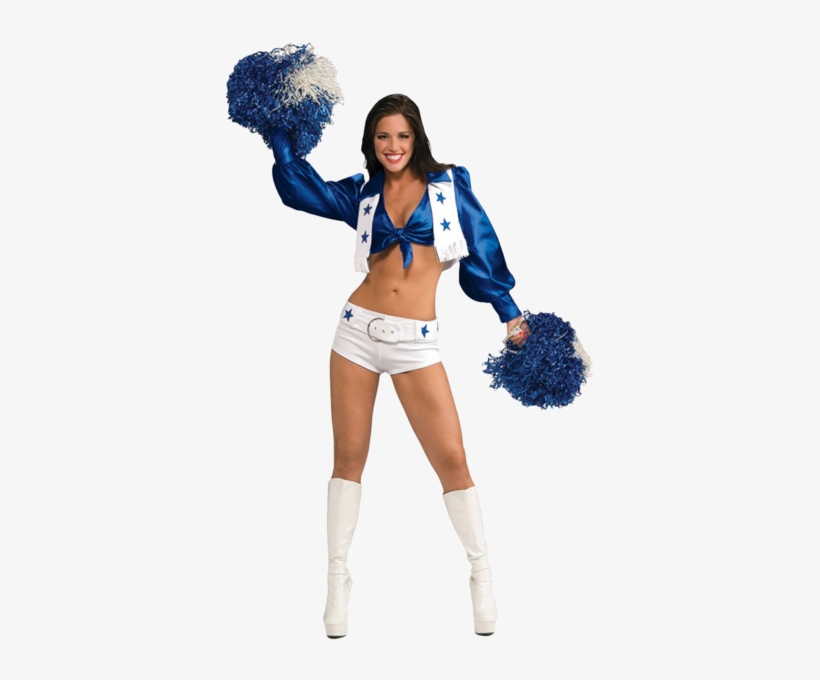 Share This Image - Sexy Dallas Cowboy Cheerleader Costume, transparent png