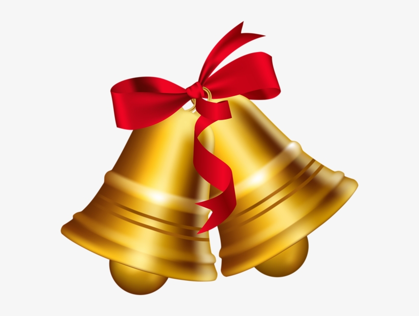 Christmas Decorations Decorative Design Best With Bow - Happy Christmas Bell Png, transparent png