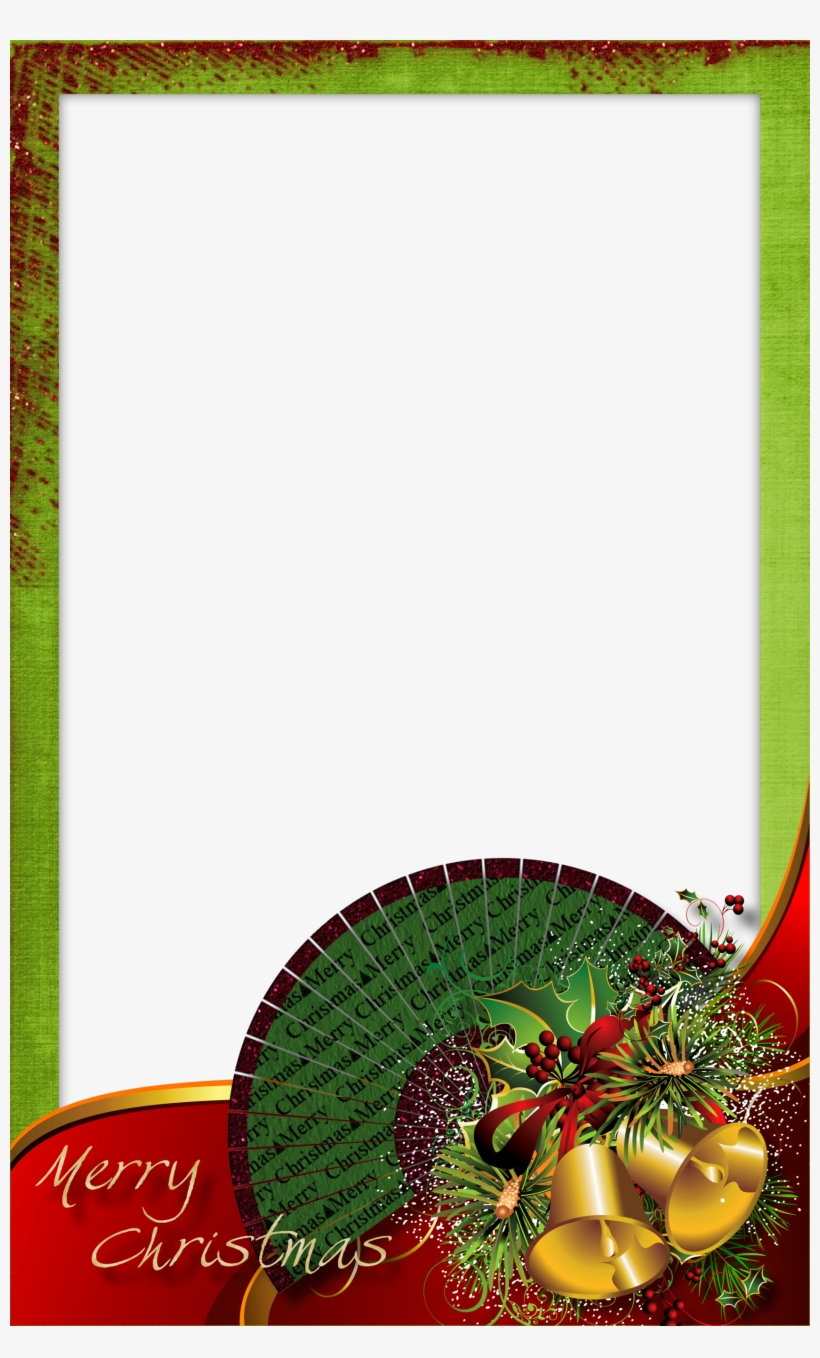 Green Christmas Transparent Png Photo - Christmas Transparent Frame Png, transparent png