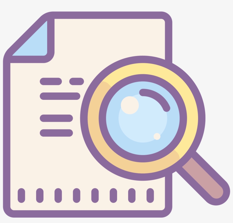 This Is An Icon Representing Viewing A File - Csv Icons Png, transparent png
