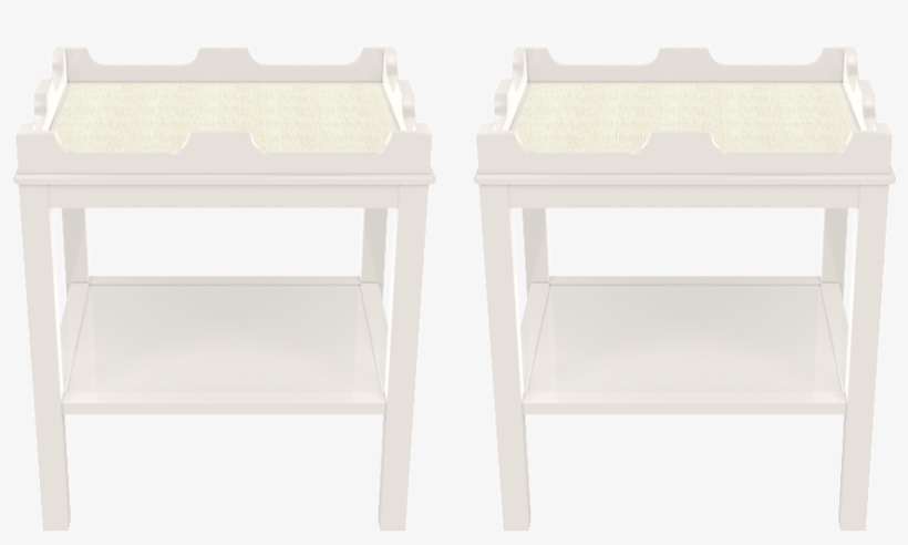 Edgartown Side Table In Club Navy And Natural Raffia - Computer Mouse, transparent png