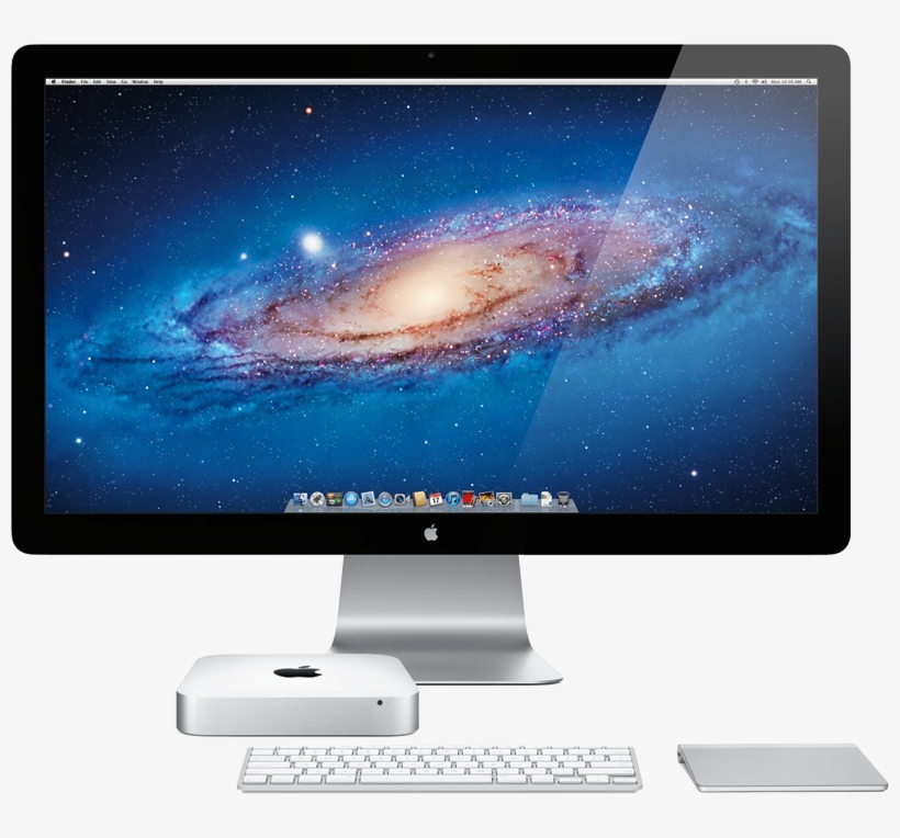 Mac Mini - Apple Thunderbolt Display - 27" Ips Led Monitor, transparent png
