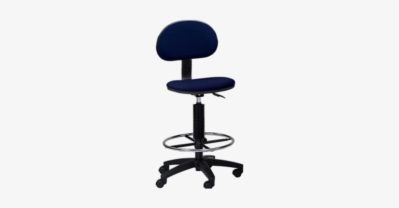 Ch-201x Drafting Chairs - Multi-task Drafting Chair With Foot Ring, transparent png
