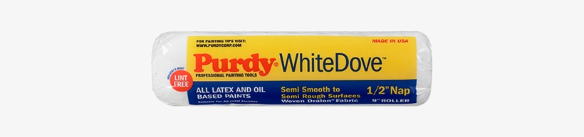 White Dove™ - Purdy Corp. 140670093 White Dove Roller Cover, transparent png