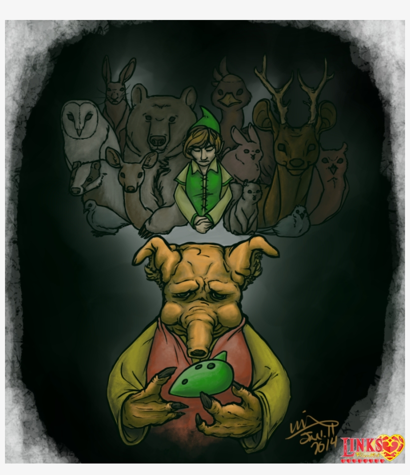 Flute Boy Zelda Alttp Link's Friendlist, transparent png