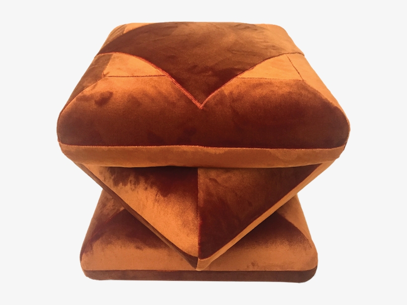 Velvet Pouf, transparent png