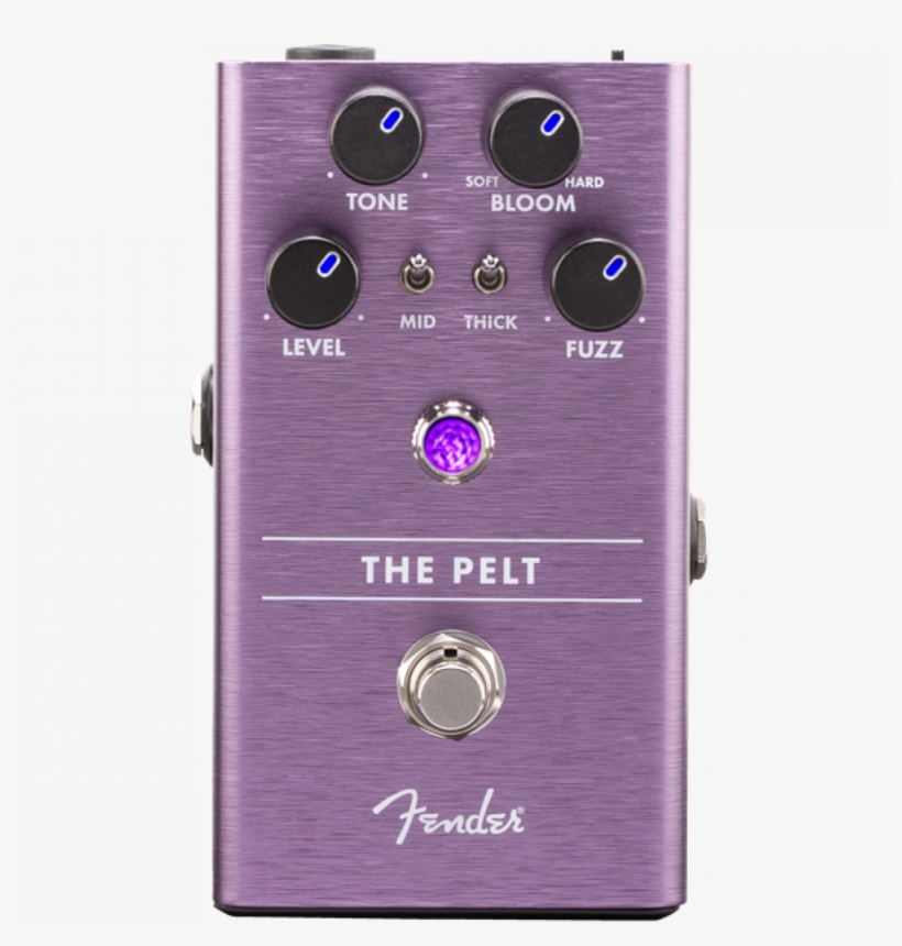 Fender The Pelt Fuzz Pedal, transparent png