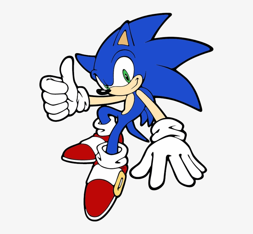 Sonic The Hedgehog Clipart, transparent png