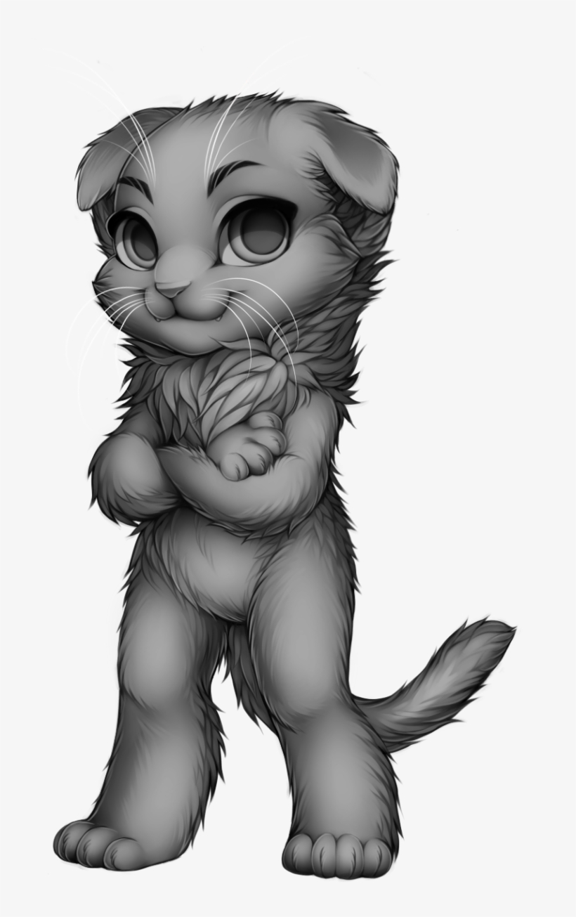 Cat Scottish Fold Base, transparent png
