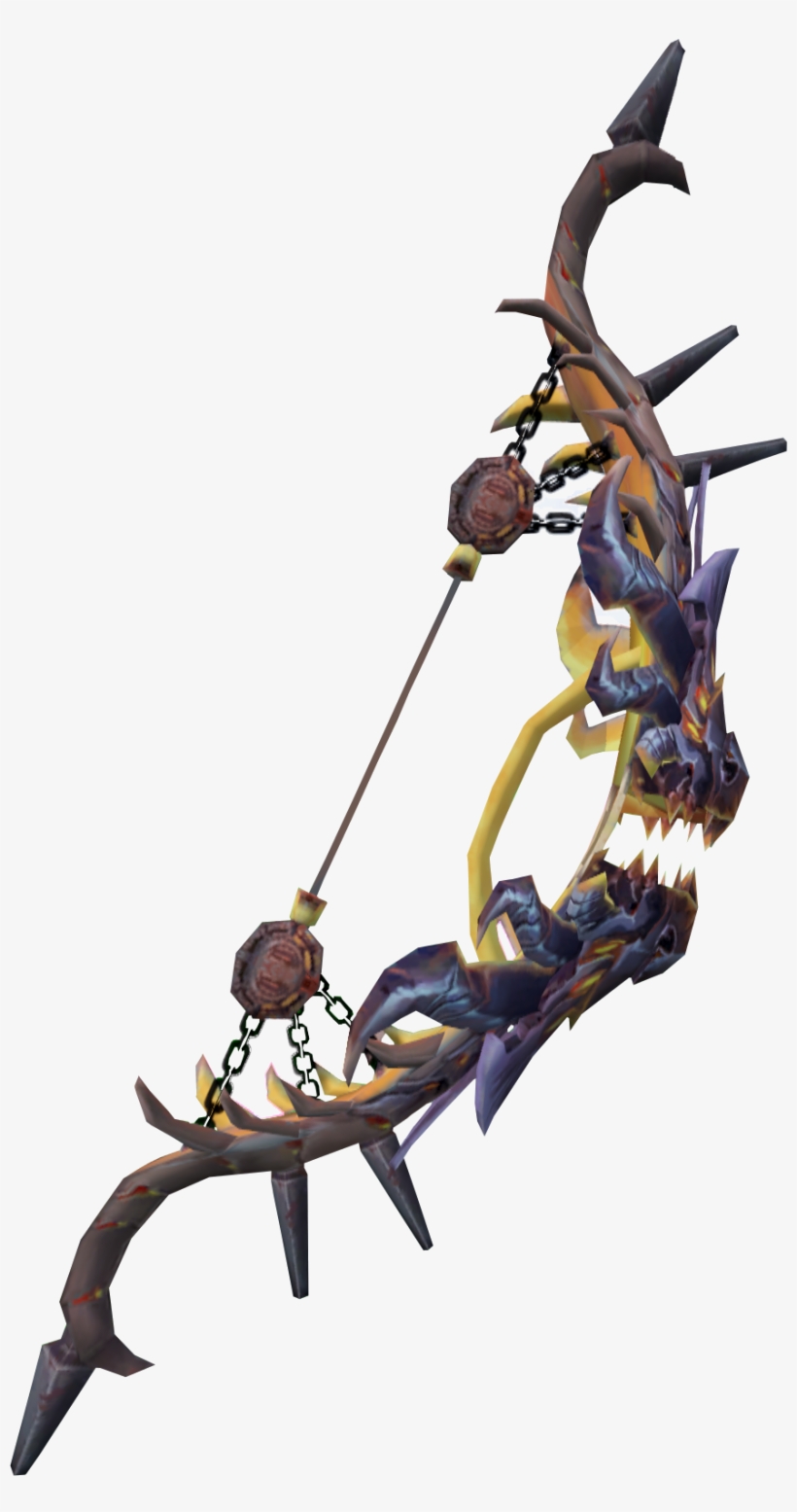 Hellfire Bow, transparent png