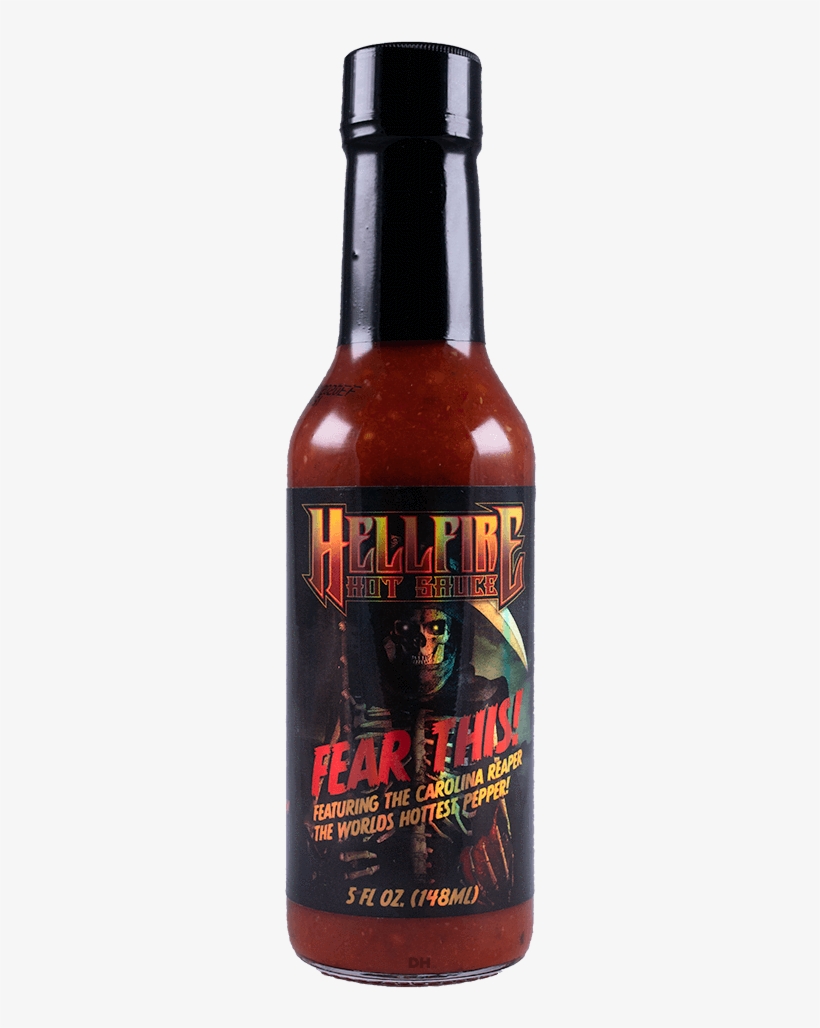 Hellfire Fear This Hot Sauce, transparent png