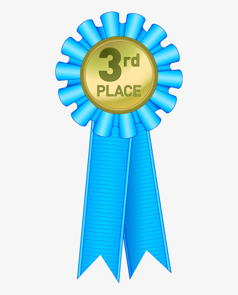 Ribbon Thirdplace, transparent png