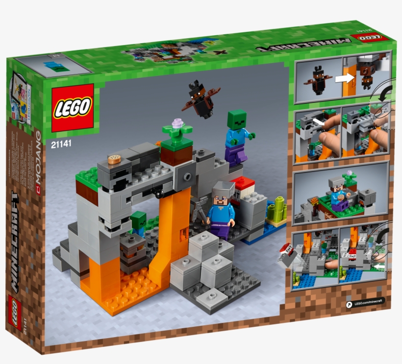 Lego 21141 Minecraft The Zombie Cave, transparent png