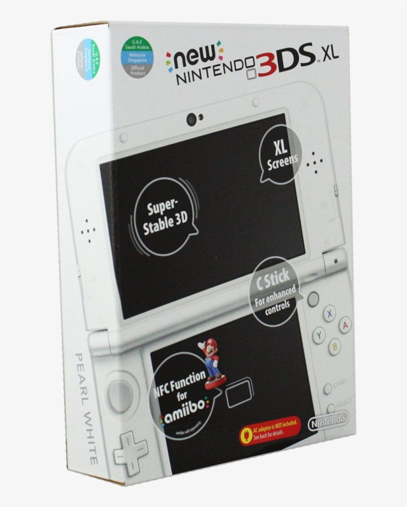 Nintendo New 3ds Xl Console, transparent png