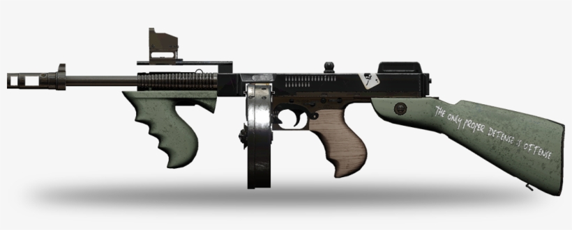 Royal Order Chicago Typewriter Smg, transparent png