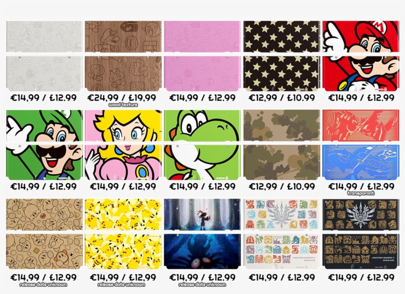 Nintendo 3ds, Except For, transparent png