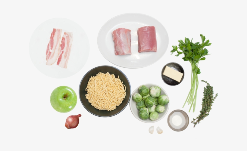 Pan Roasted Pork Tenderloin With Brown Butter Spaetzle,, transparent png