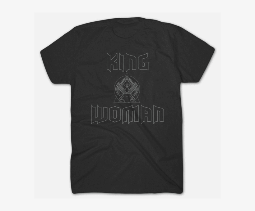 Logo Black T-shirt By King Woman For Sale On Hellomerch, transparent png