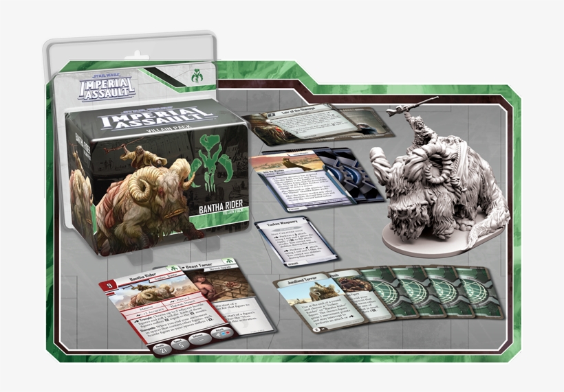 Fantasy Flight Games Imperial Assault Bantha Rider, transparent png
