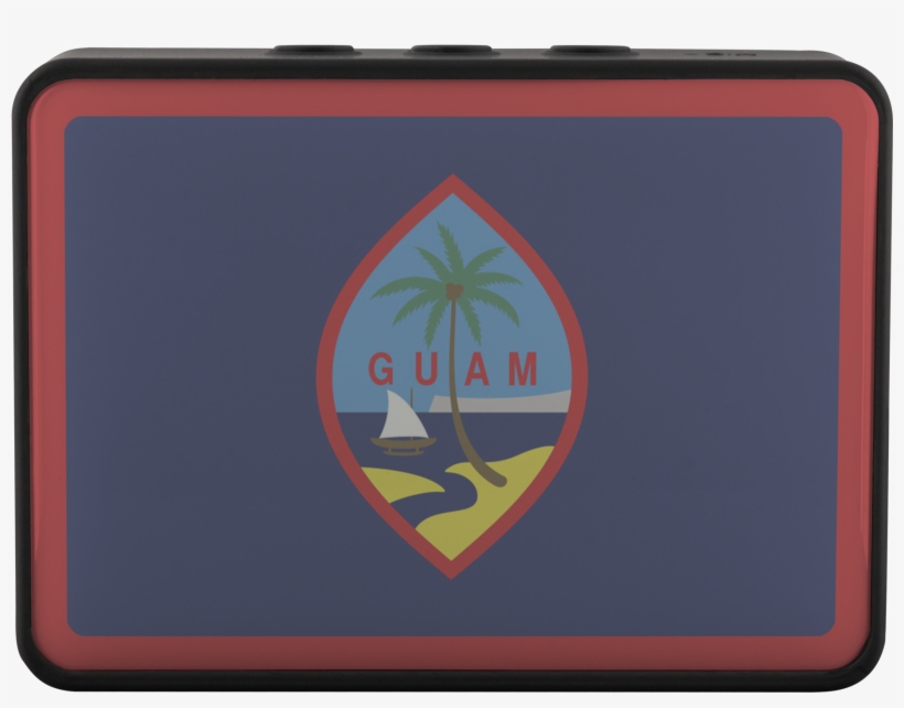 Guam Flag Boxanne Bluetooth Speaker, transparent png