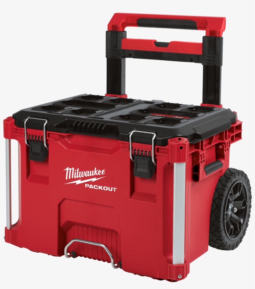 48228426 Milwaukee Packout Rolling Tool Box, transparent png