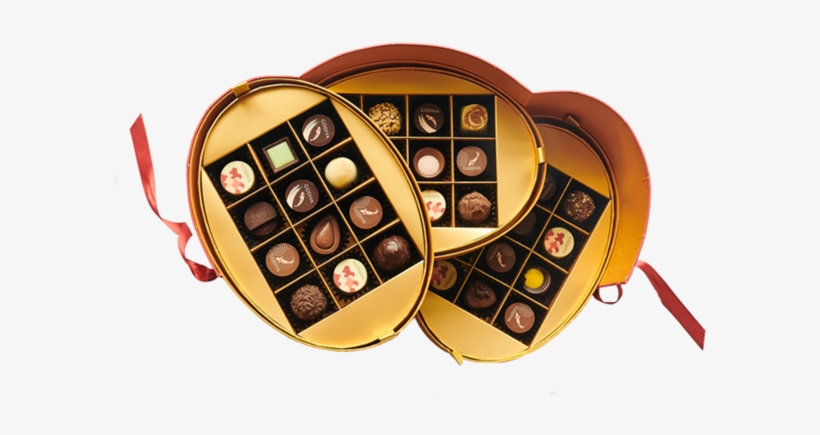 Inside Of Godiva 36 Piece Chinese New Year Luxury Chocolate, transparent png