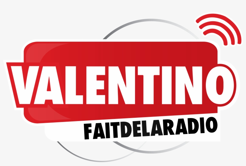 Logo De Valentino Fait De La Radio, transparent png