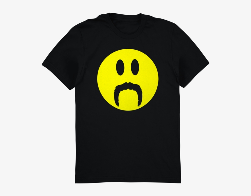 Mustache T-shirt, transparent png