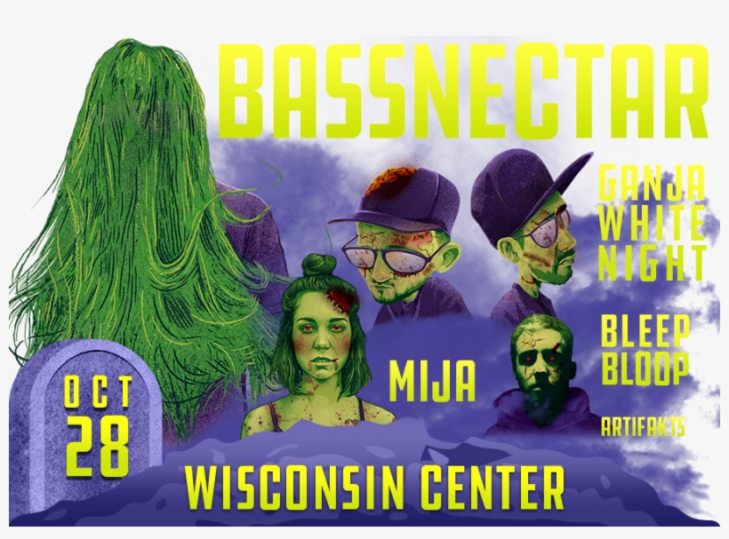 28 Bassnectar At Wisconsin Center, transparent png