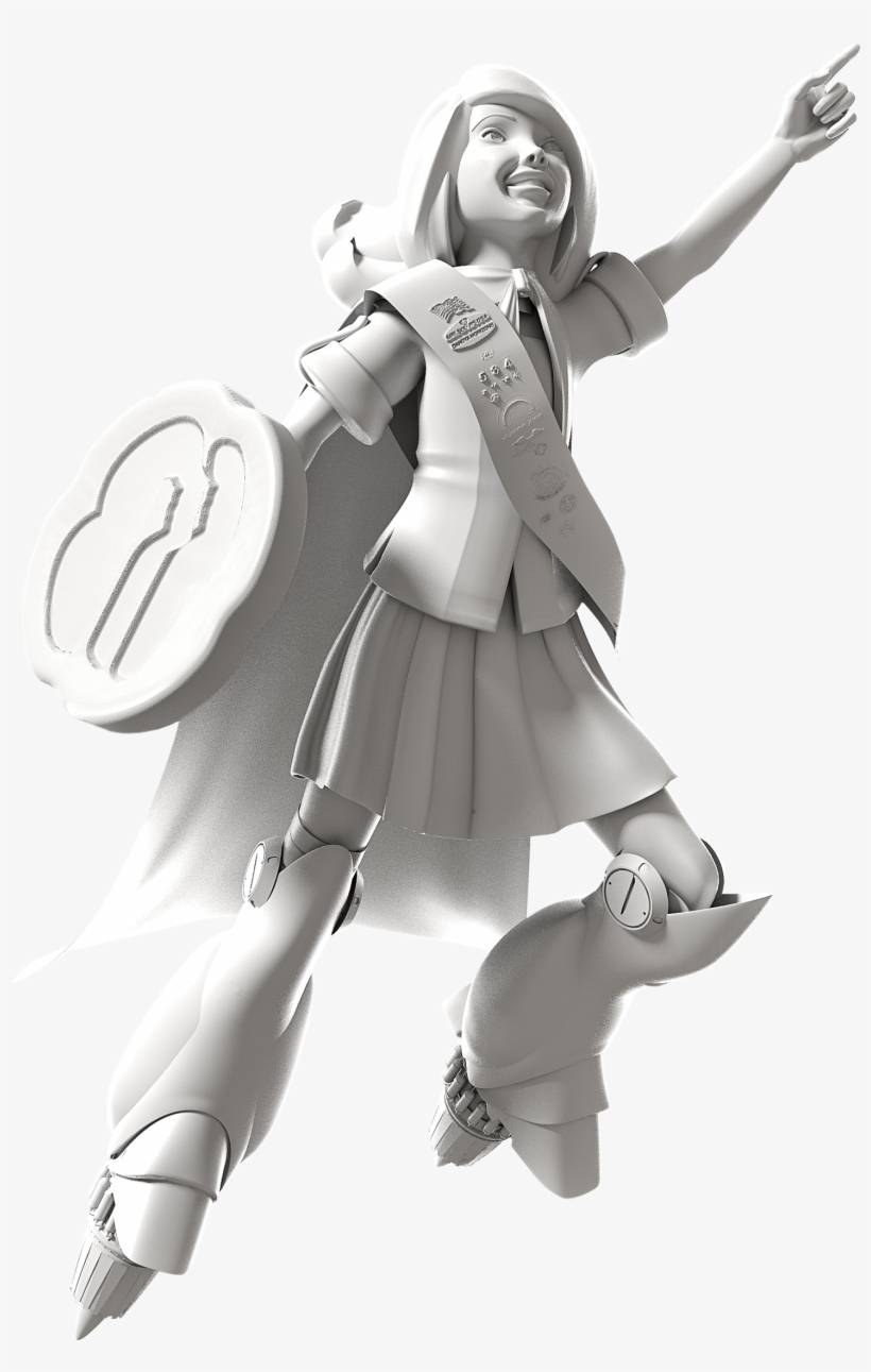 Girl Scouts, transparent png