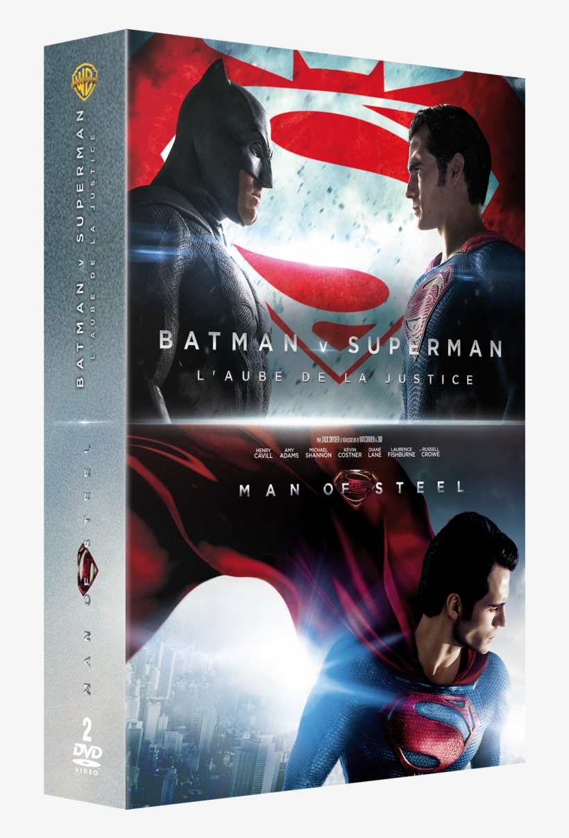 Coffret Batman Vs Superman/ Man Of Steel, transparent png