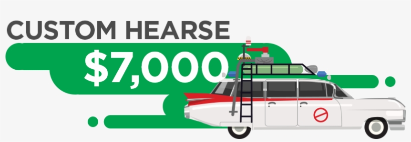 3 Hearse Header, transparent png