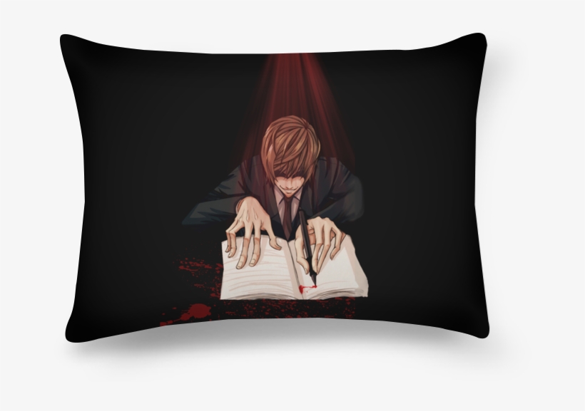 Almofada Retangular Light Yagami De Luh Rodriguesna, transparent png