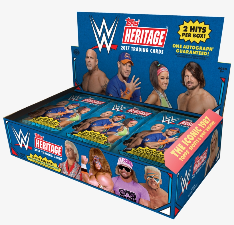 2017 Wwe Heritage Wrestling Cards, transparent png