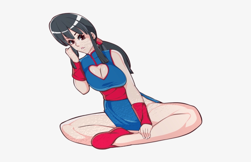 Chichi Waifu Sticker, transparent png