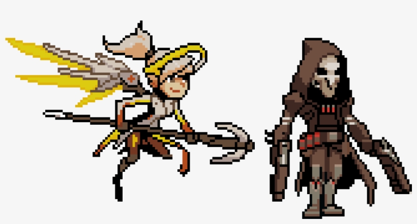 Mercy And Reaper, transparent png