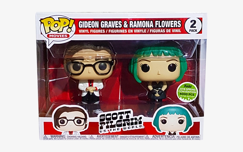 Gideon Graves & Ramona Flowers Eccc 2018 Exclusive, transparent png