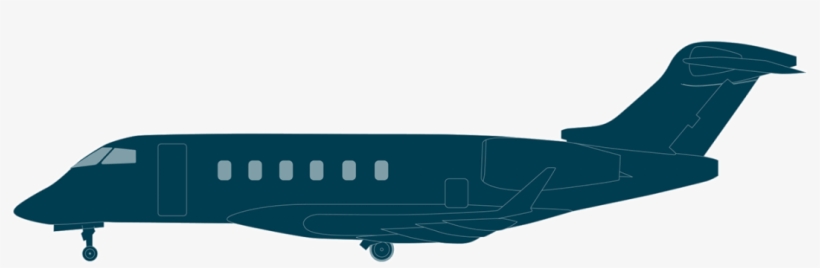 Challenger 350 Side View, transparent png
