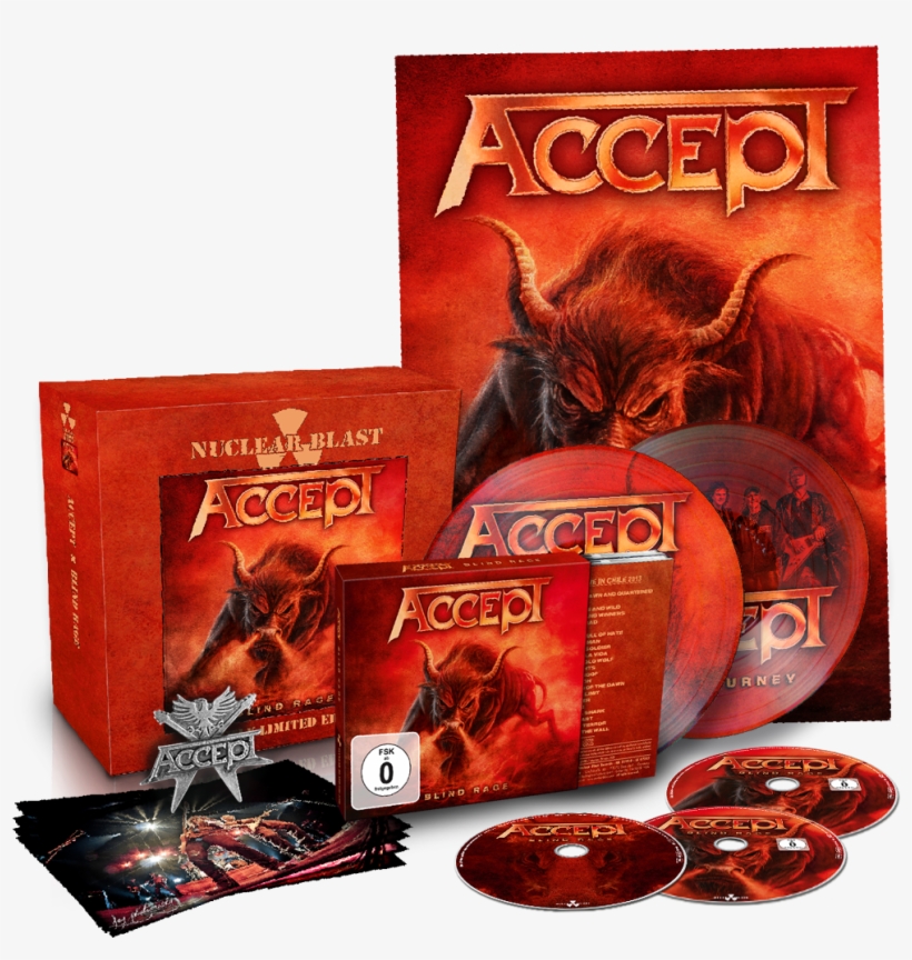 Accept - Blind Rage - 1000x1000 PNG Download - PNGkit