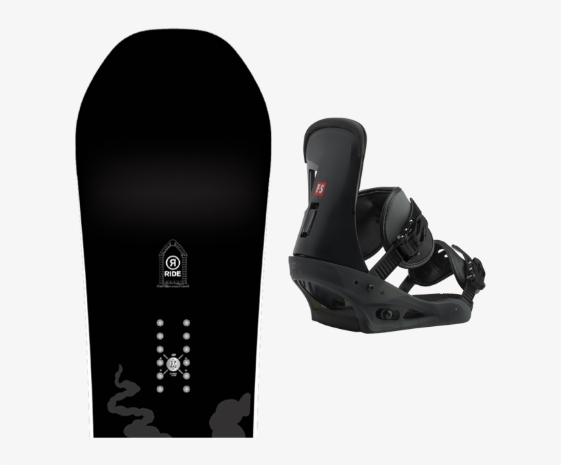 Ride Machete Wide 2019 Burton Freestyle Black Matte, transparent png