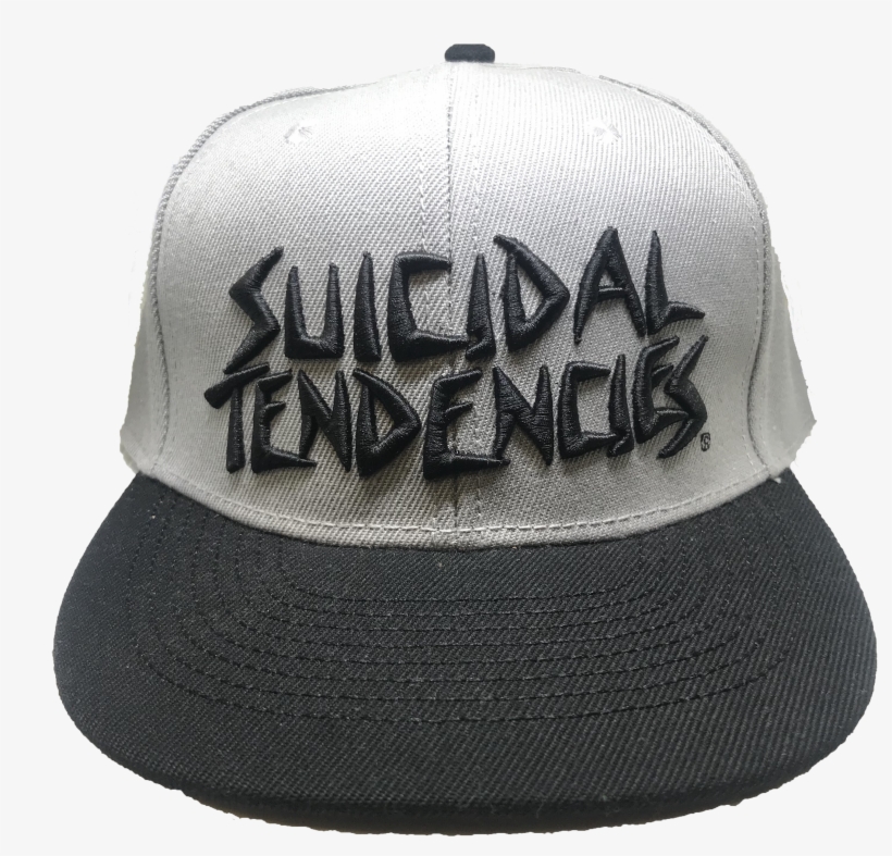 Suicidal Tendencies Embroidered Cap, transparent png