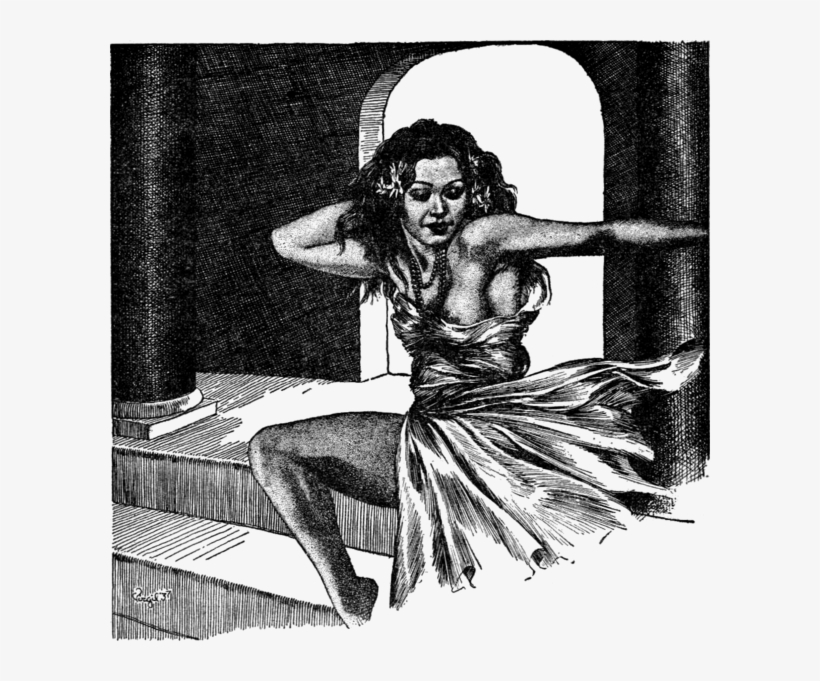 Drawing Of A Woman Dancing On The Steps In Front Of, transparent png