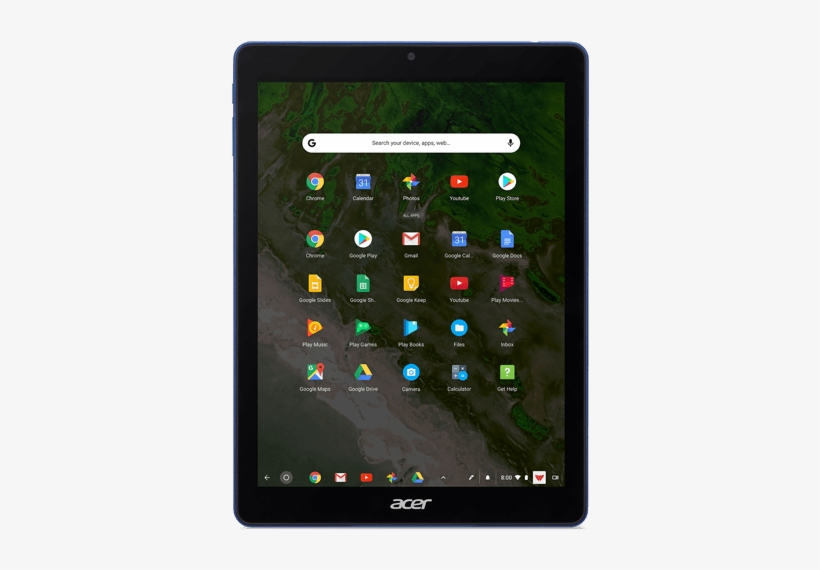Acer Chromebook Tab 10 D651n Wp Launcher Open Play, transparent png